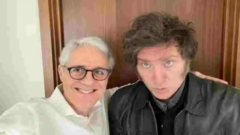 Milei inició su gira por Estados Unidos y se reunió con un economista