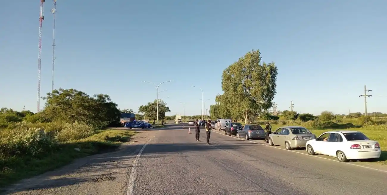 Exhaustivos controles tras las amenazas en Coronda.