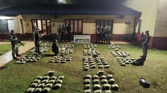 Secuestraron casi 200 kilos de marihuana en Misiones y Chaco