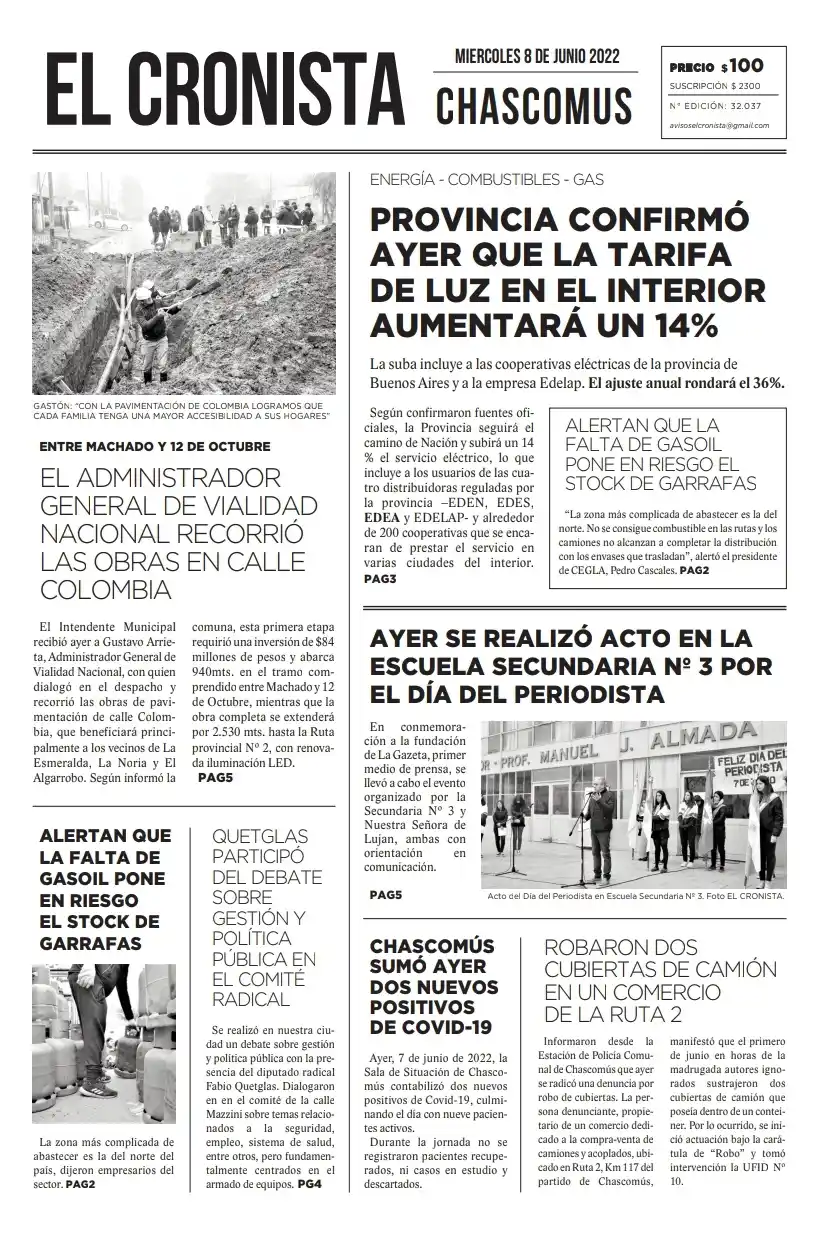 TAPA 8 JUNIO 2022