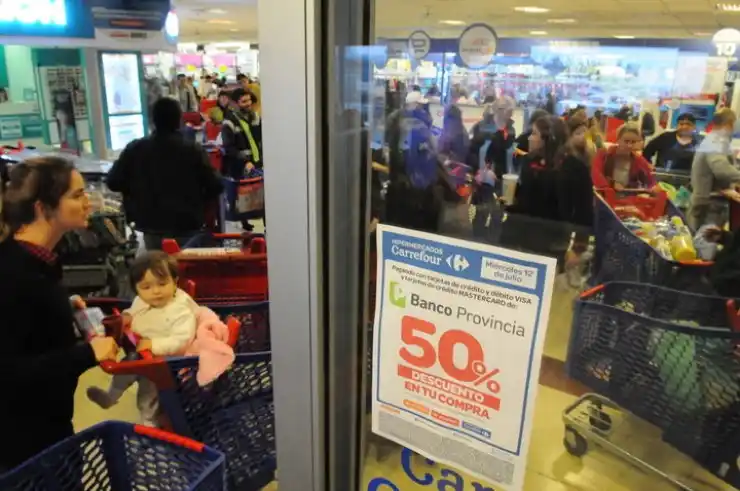 Segundo supermiércoles de agosto con descuentos del 50% en Banco Provincia