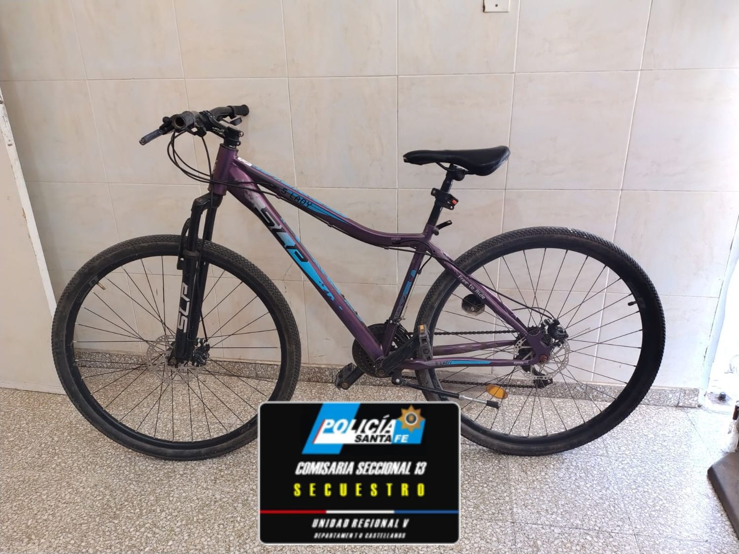 Requisaron una casa en Progreso y Carlos Gardel y recuperaron una bicicleta robada