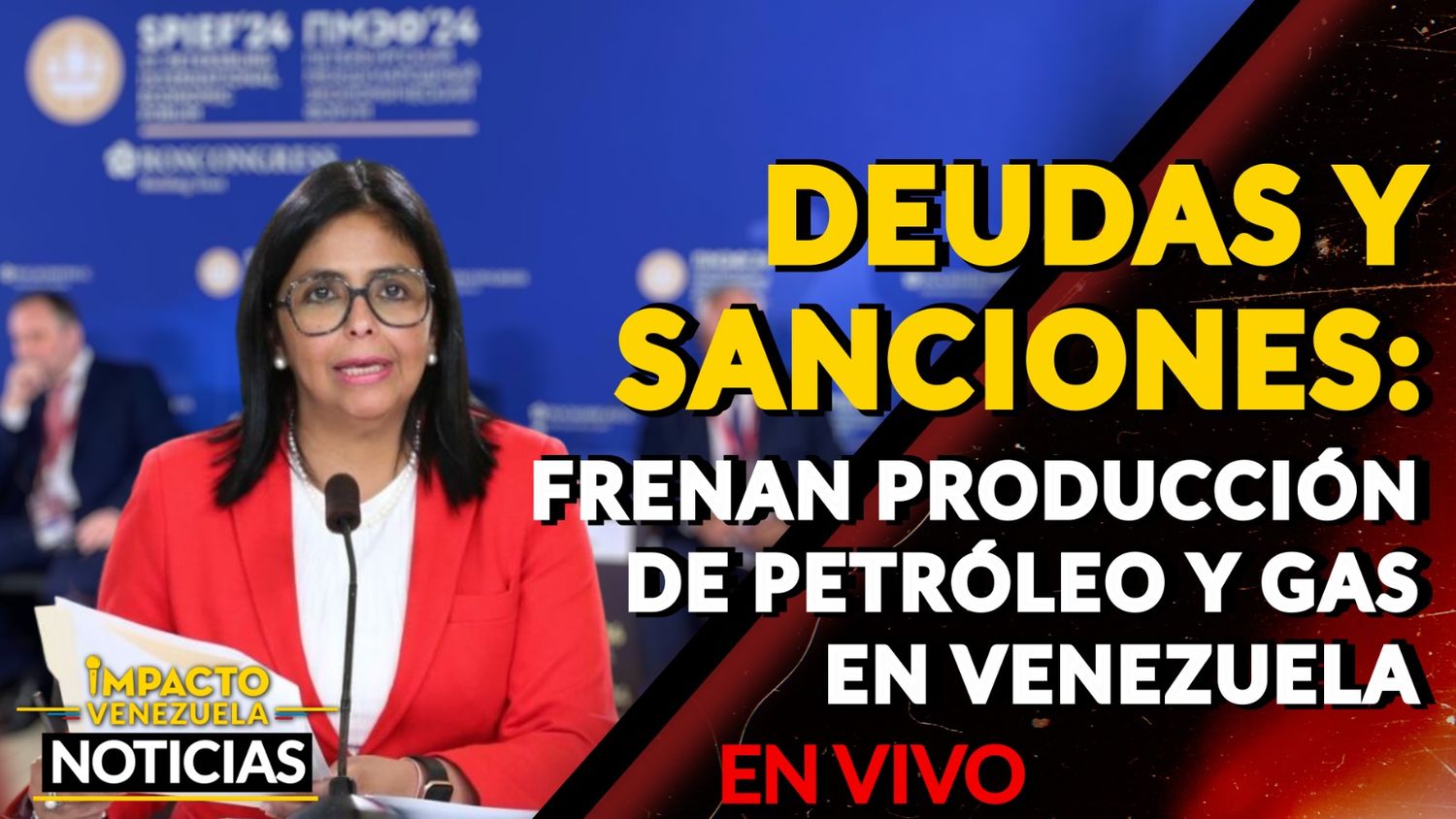 DEUDAS Y SANCIONES: frenan producción de petróleo y gas en Venezuela – VIDEO