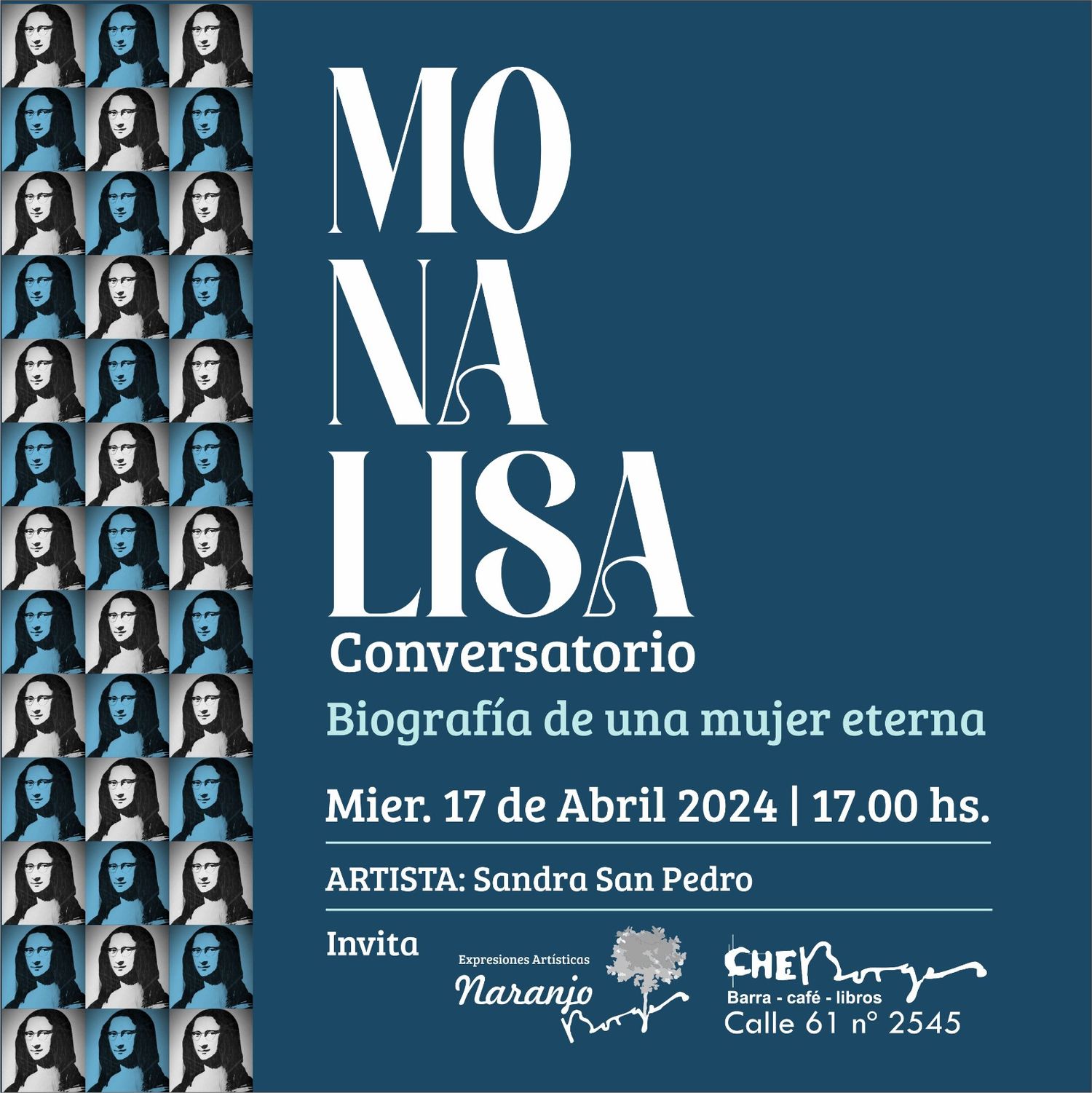 Invitación Mona Lisa