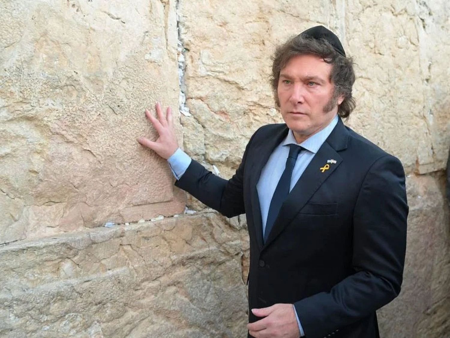 Milei disertó en el Parlamento de Israel y confirmó que en 2026 mudará la Embajada a Jerusalén