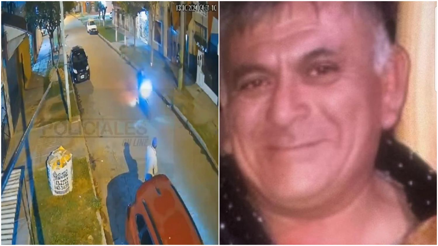 Juan Ángel Funes tenía 57 años. Foto: PolicialesOnline