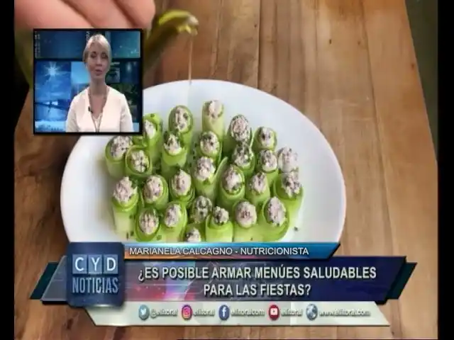 ¿Es posible armar menúes saludables para las fiestas?