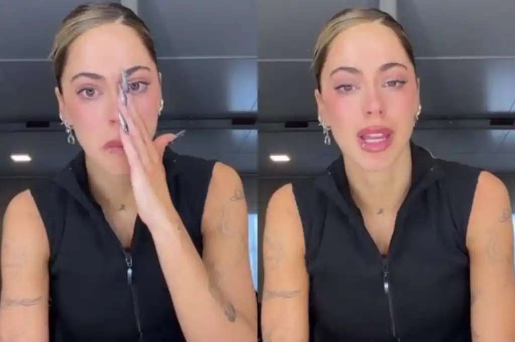 El llanto de Tini Stoessel