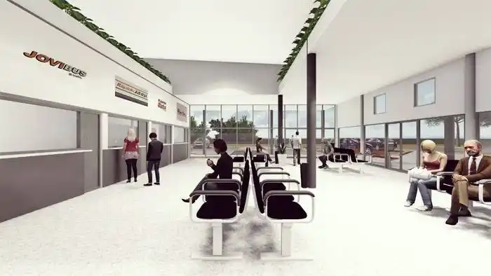 Trabajan en la remodelación de la Terminal de �mnibus  de Chajarí