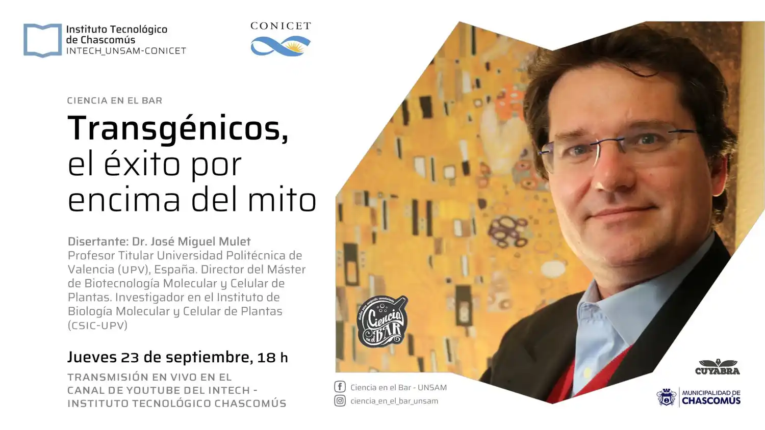 Chascomús: “Ciencia en el bar, abriendo fronteras”