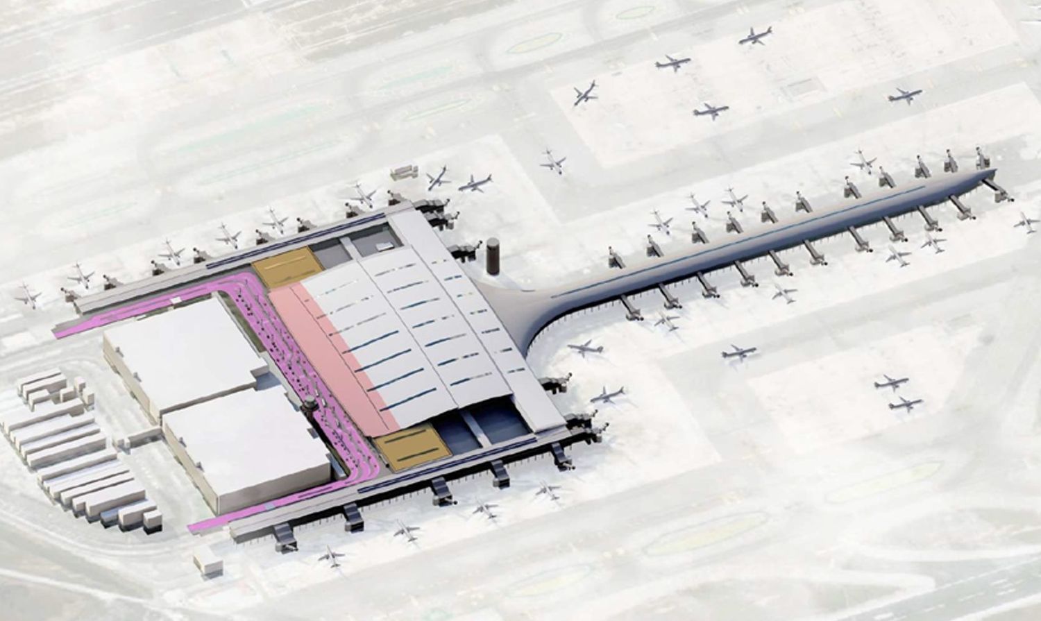 Aena concluye otro paso hacia la remodelación de 700 millones de euros en la T1 del aeropuerto de Barcelona-El Prat