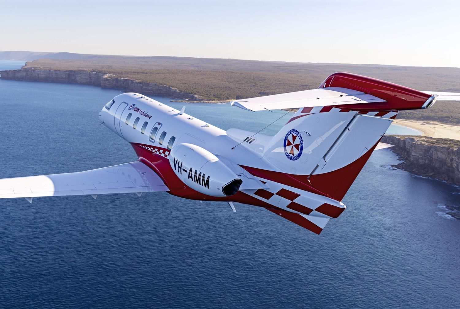 Innovación aerosanitaria: NSW Ambulance incorpora su primer Pilatus PC-24