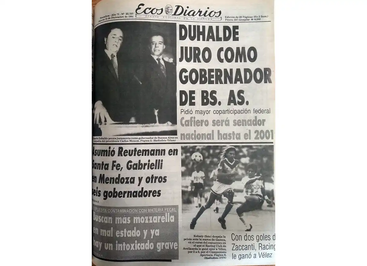 Jueves 12 de diciembre de 1991