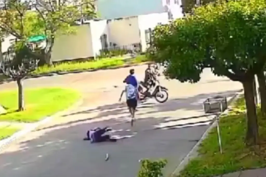 Violento robo en Villa Luzuriaga