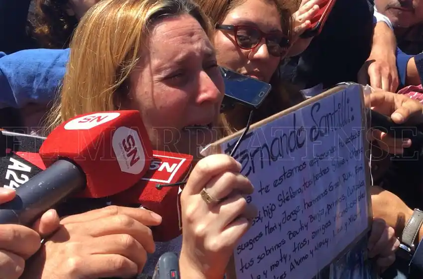 Se profundiza la tristeza en los familiares de los tripulantes