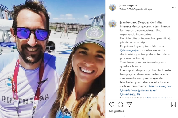Tokio 2020: “Tuviste un gran crecimiento y eso quedó a la vista”, dijo a Brenda Rojas su entrenador