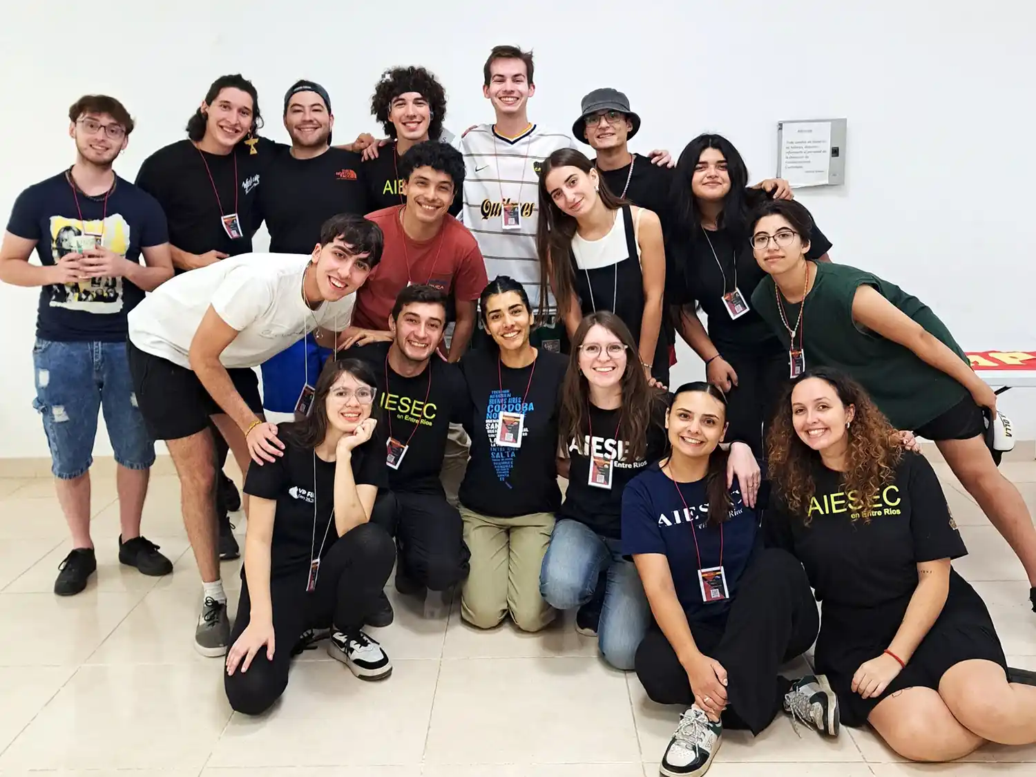 Renata Biglieri, de AIESEC Argentina, visitó la subsede en Gualeguay