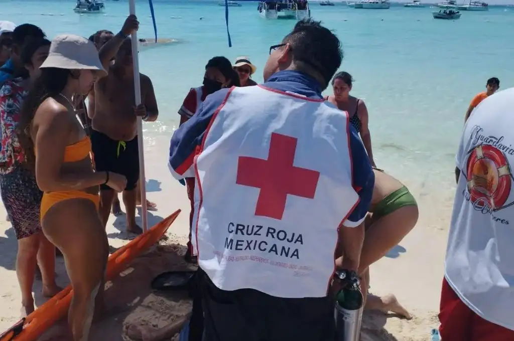 Un turista argentino murió en las costas de Isla Mujeres