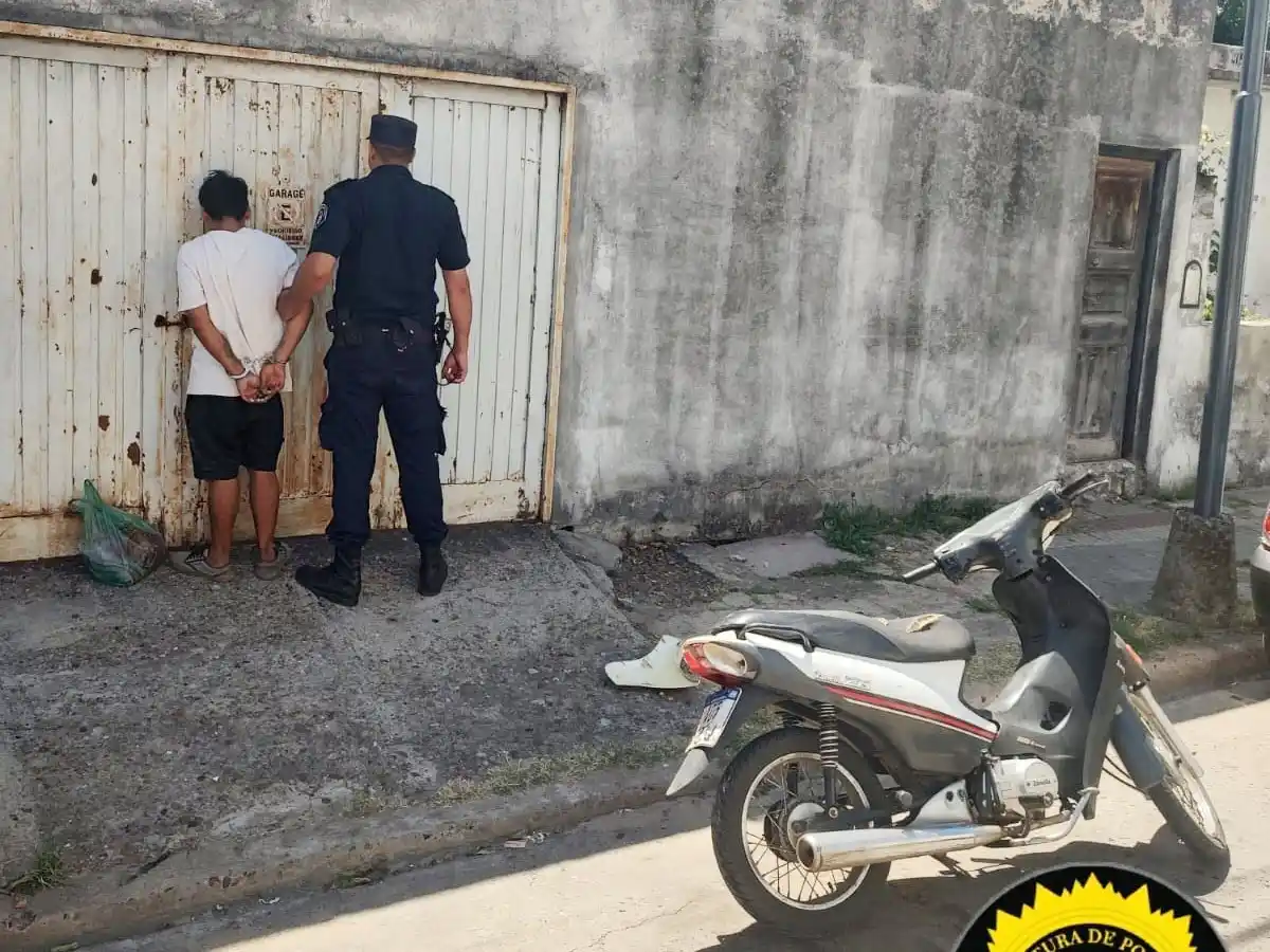 Detienen a un joven de 23 años tras robar una motocicleta
