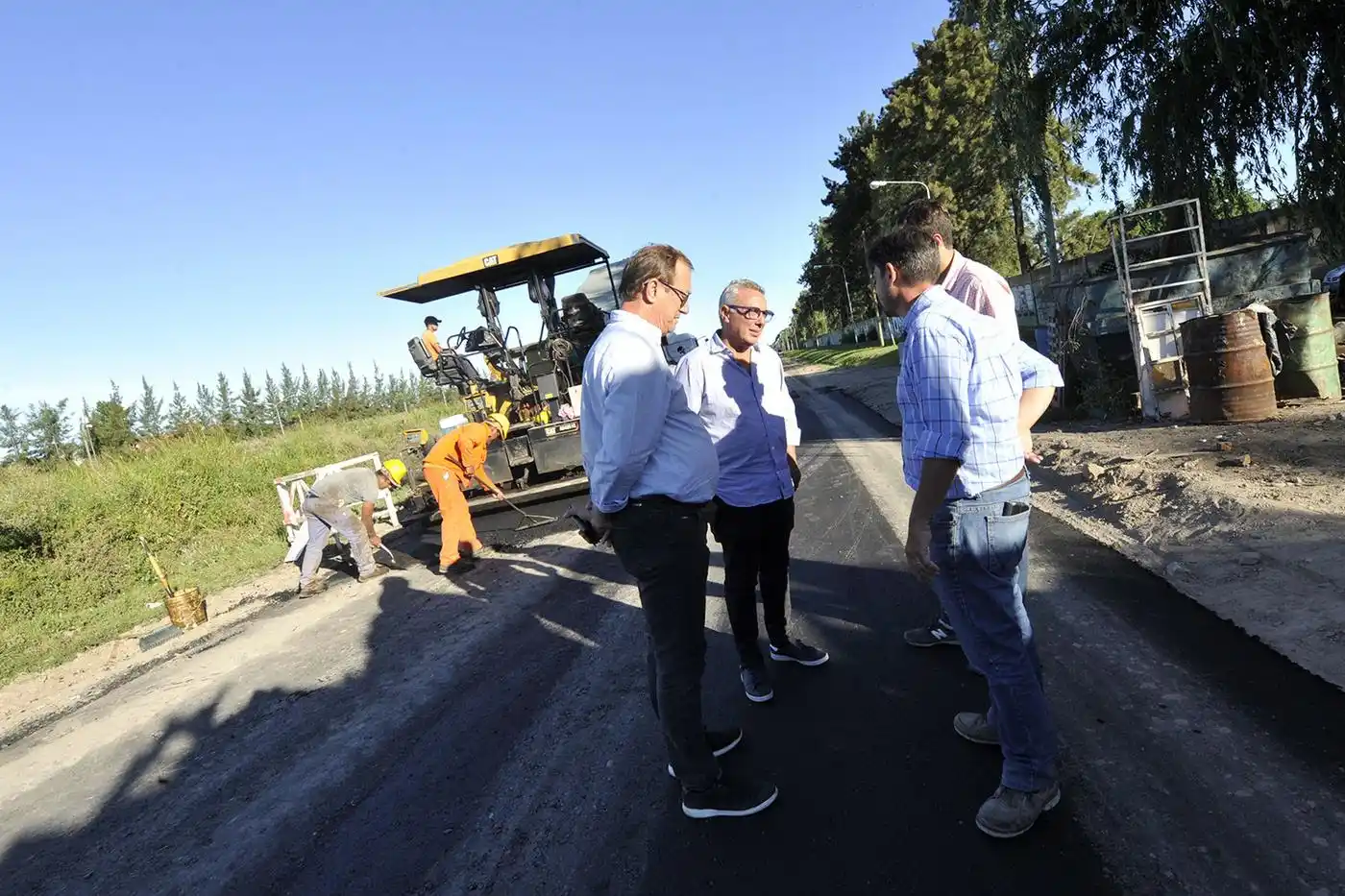 Continúa el plan de asfalto en Benavídez: "Trabajamos para tener mejores accesos"