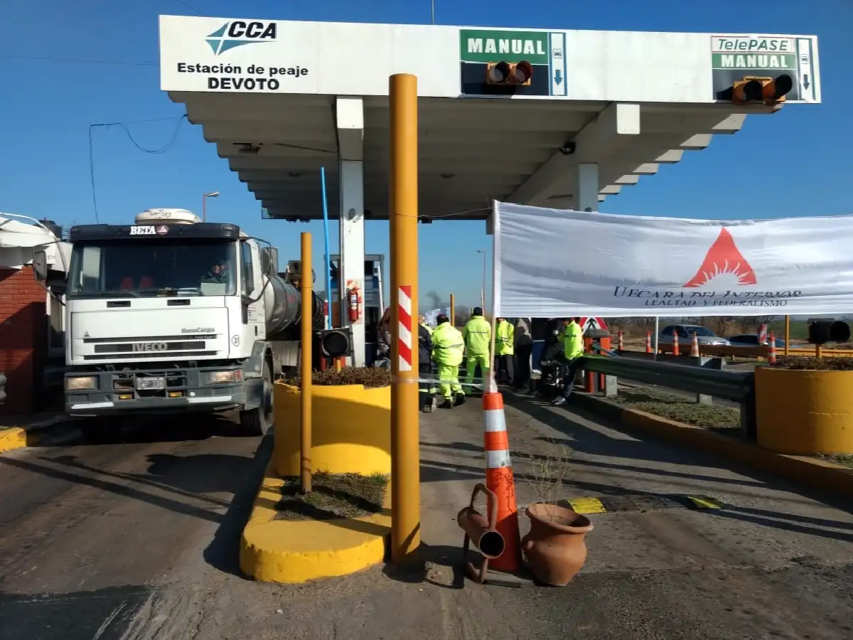 Trabajadores del peaje levantaron, por ahora, la medida de fuerza