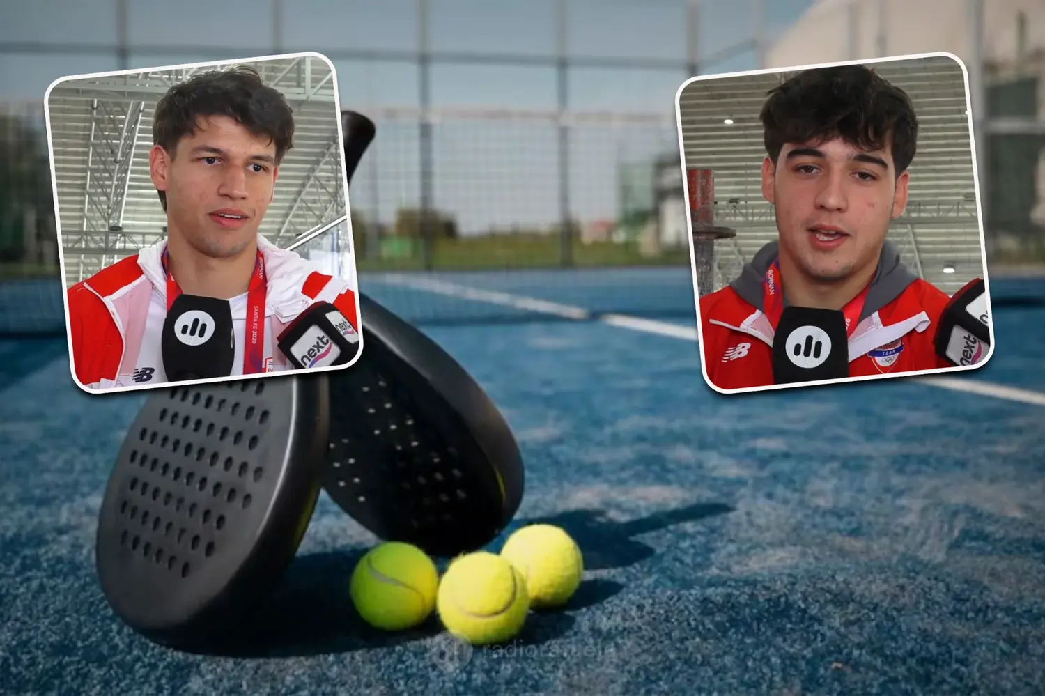 “Representar a Paraguay es un orgullo”: la emoción de los jugadores de pádel en Santa Fe 2026