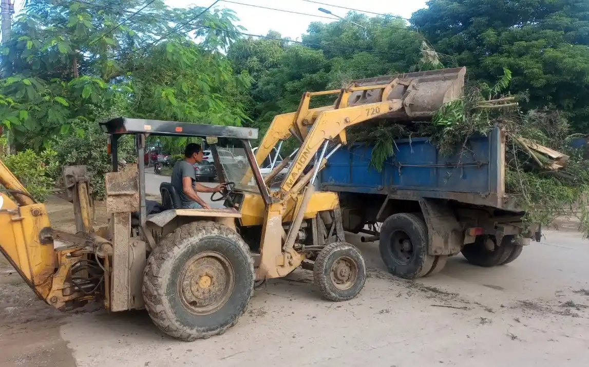 La Municipalidad realizó la optimización de desagües pluviales en la ciudad