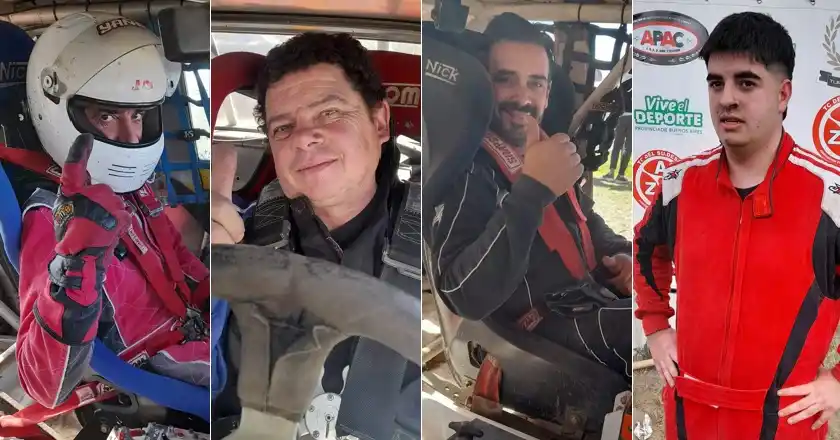 Yañez, Bertoglio, Maciel y Gusmeroli.