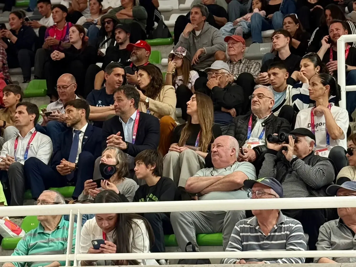 Calvo destacó que Rafaela y Castellanos son epicentro deportivo internacional durante los Juegos Suramericanos