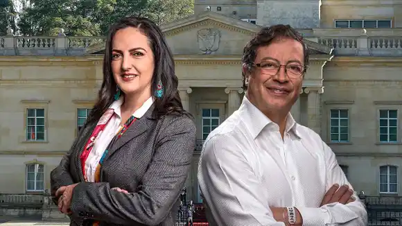 Gustavo Petro se reúne con su opositora María Fernanda Cabal