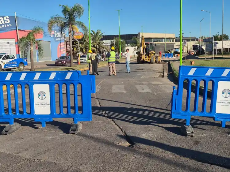 Extienden hasta Urquiza el corte total de la mano este del boulevard Pedro Jurado