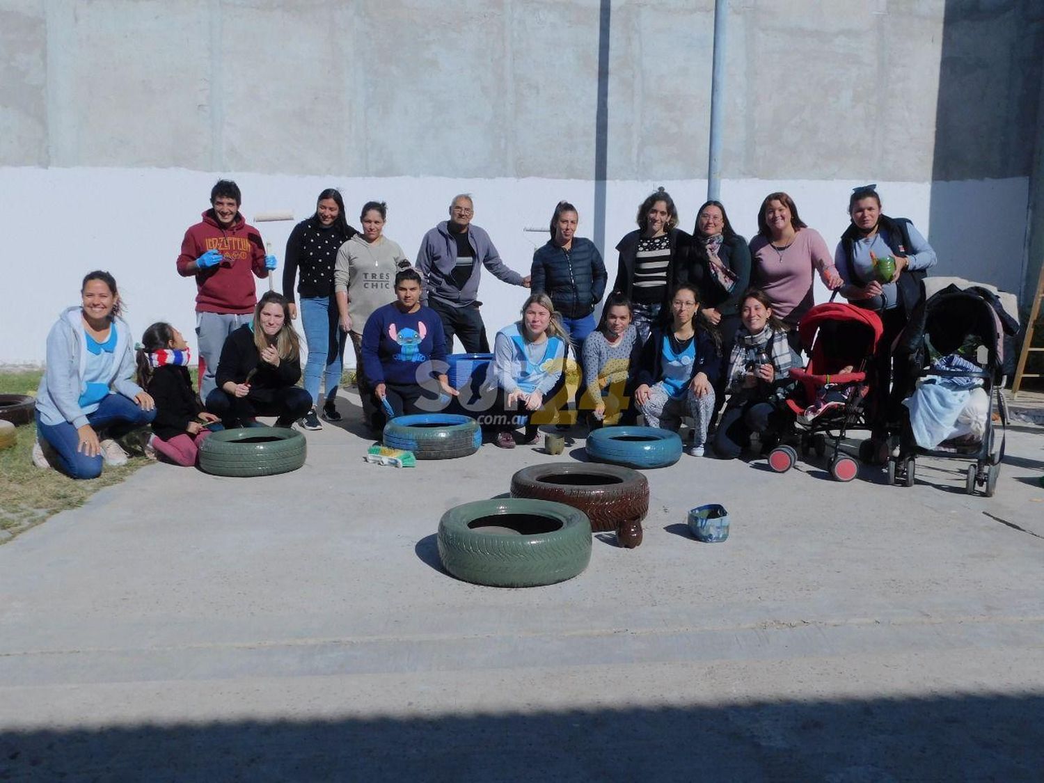 “Patios Soñados” en los jardines, propuesta lúdica para ampliar la creatividad de niños y niñas 