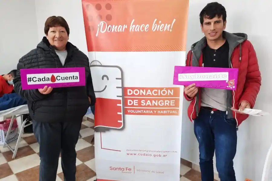 La provincia registró la donación de sangre número 1000 del año 2022 en el centro norte