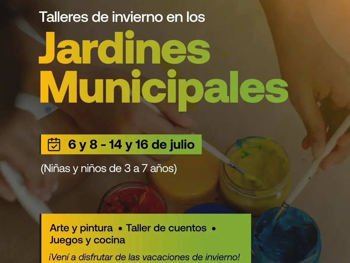 Los jardines municipales ofrecen talleres gratuitos durante las vacaciones de invierno