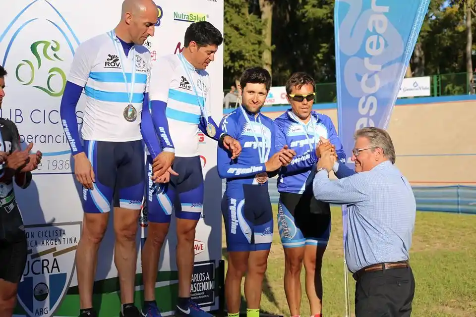 Fascendini evocó a pioneros del ciclismo