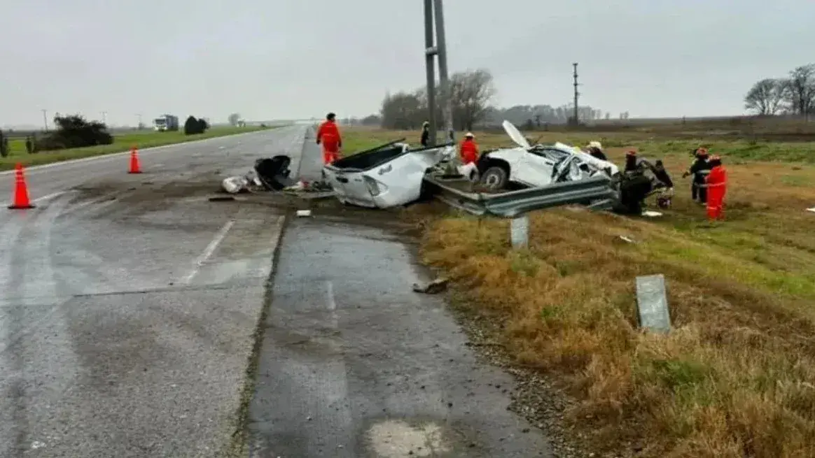 Tres muertos tras un vuelco sobre la Ruta Nacional 9