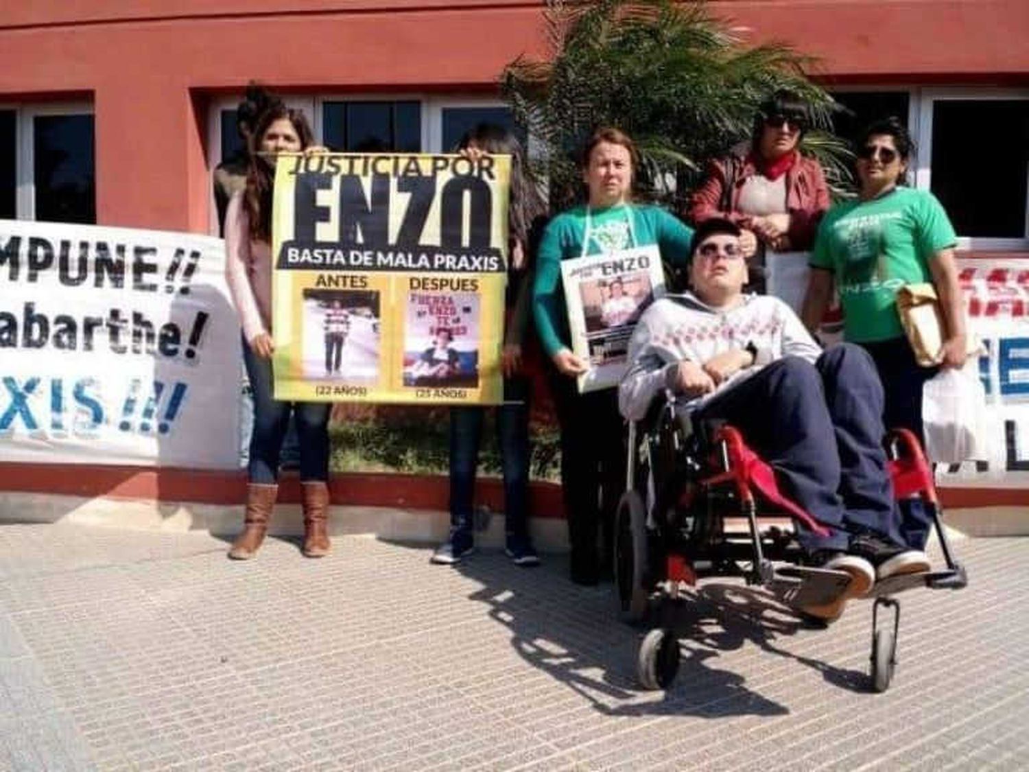 Falleció Enzo Cáceres, después de 10 años y 3 meses, víctima de mala praxis