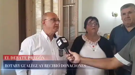 Se recibieron donaciones del distrito para damnificados por el temporal