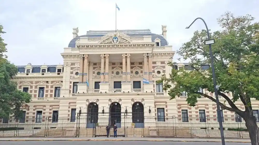 El Palacio de Gobierno de la Provincia de Buenos Aires.