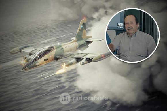 El histórico avión de Malvinas pilotado por Owen Crippa, llegó a Sunchales: “Empieza otra etapa mucho más linda”