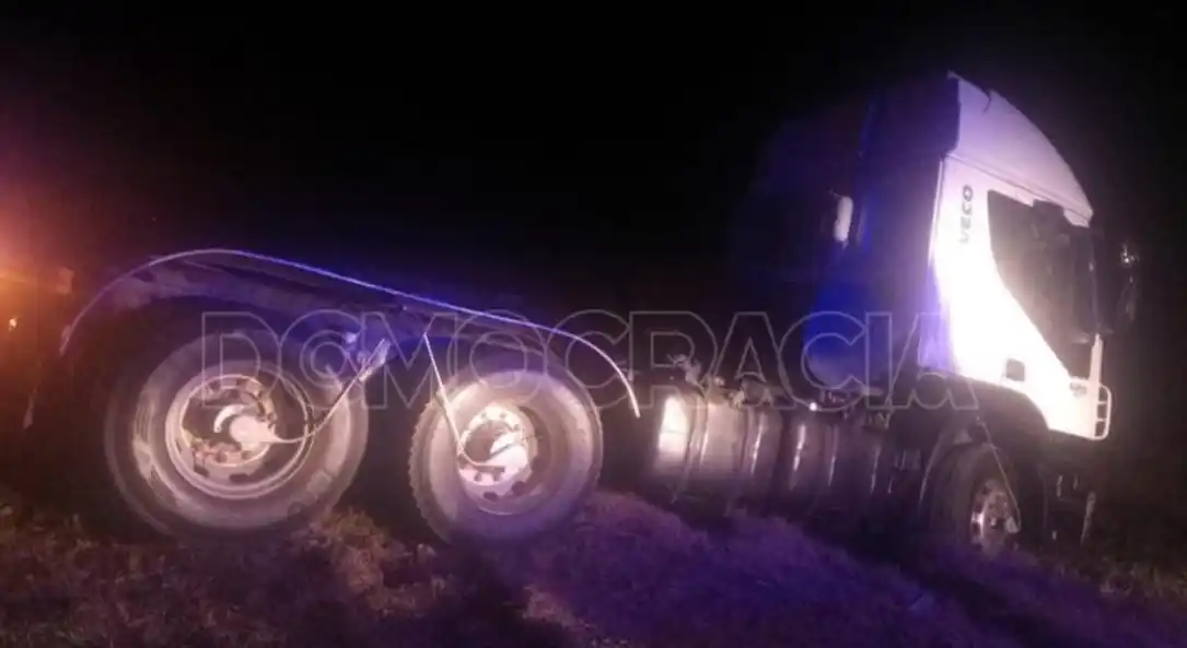 Junín: Chocó concejal del Frente de Todos sobre la Ruta 188