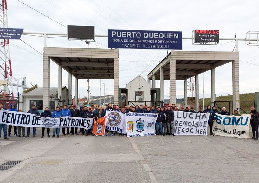 Se levantó una medida de fuerza del SOMU en el Puerto