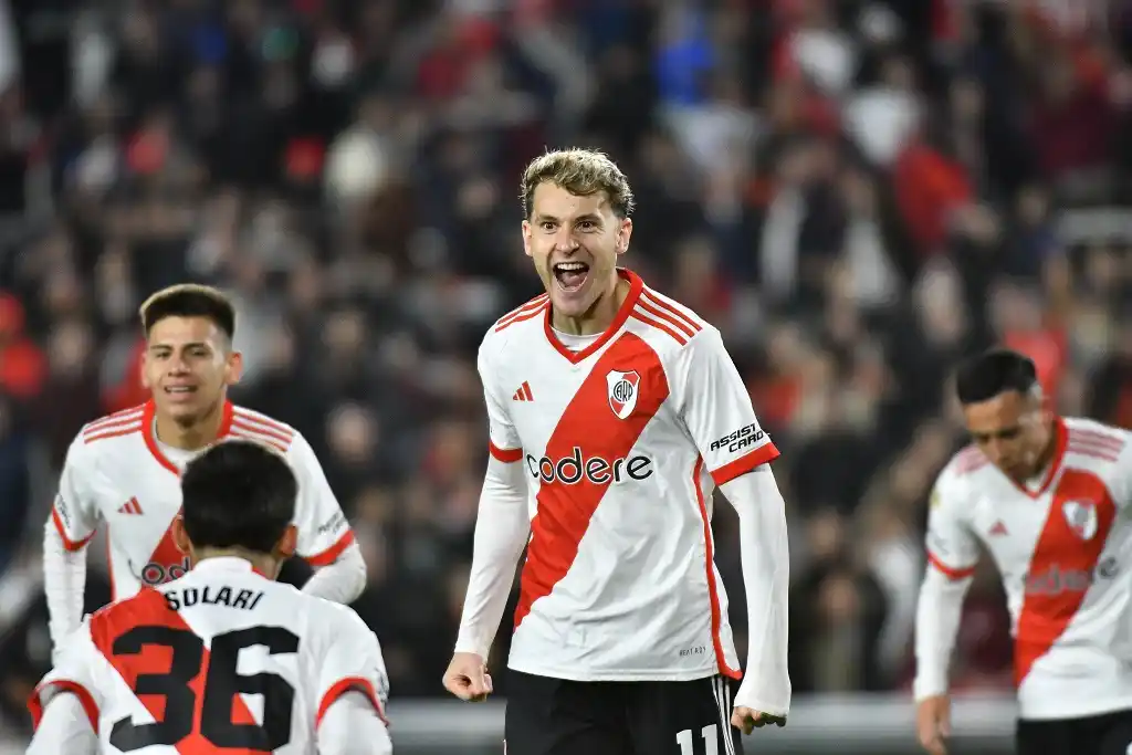 River Plate goleó a Central Córdoba en su estreno en la Liga Profesional