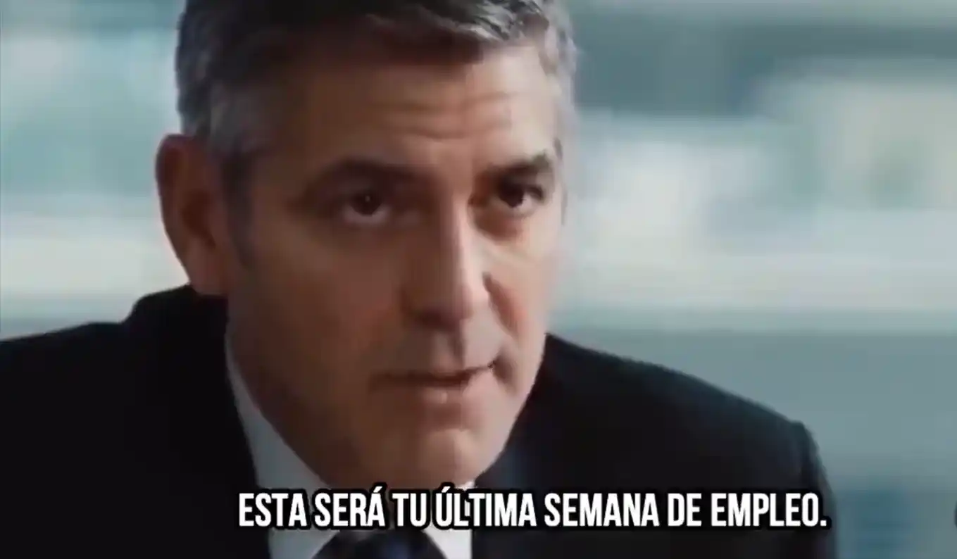 TRUMP SE BURLA DE BIDEN: usa una escena de George Clooney para decirle que le queda poco tiempo (+Video)