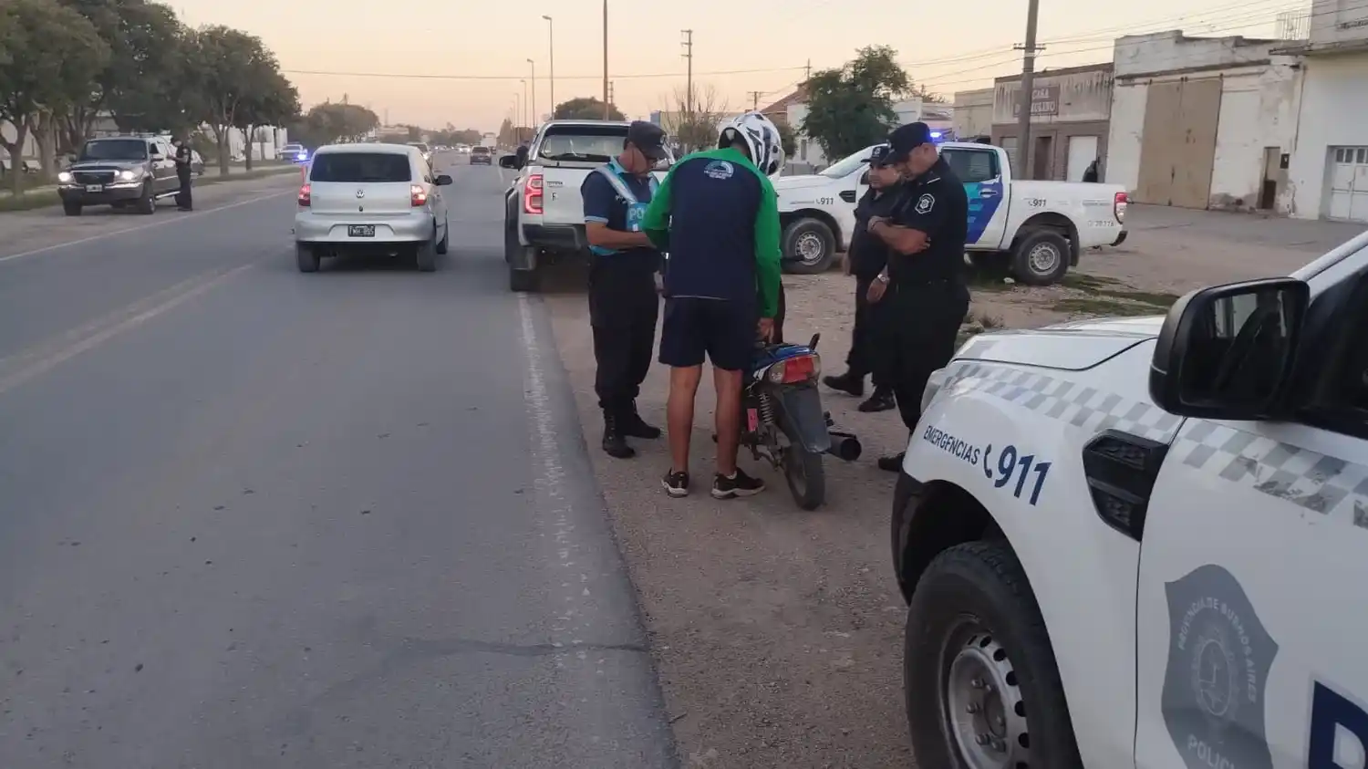 Continúan los controles de tránsito en el distrito