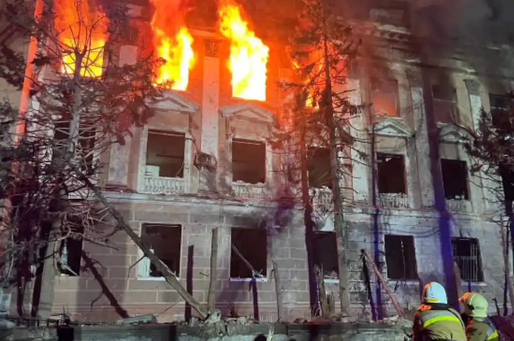 Ucrania: un nuevo ataque ruso con misiles dejó al menos un muerto y 15 heridos