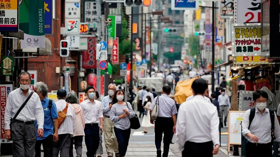 Japón rompe su récord de contagios y suma más de 20.000 en un día