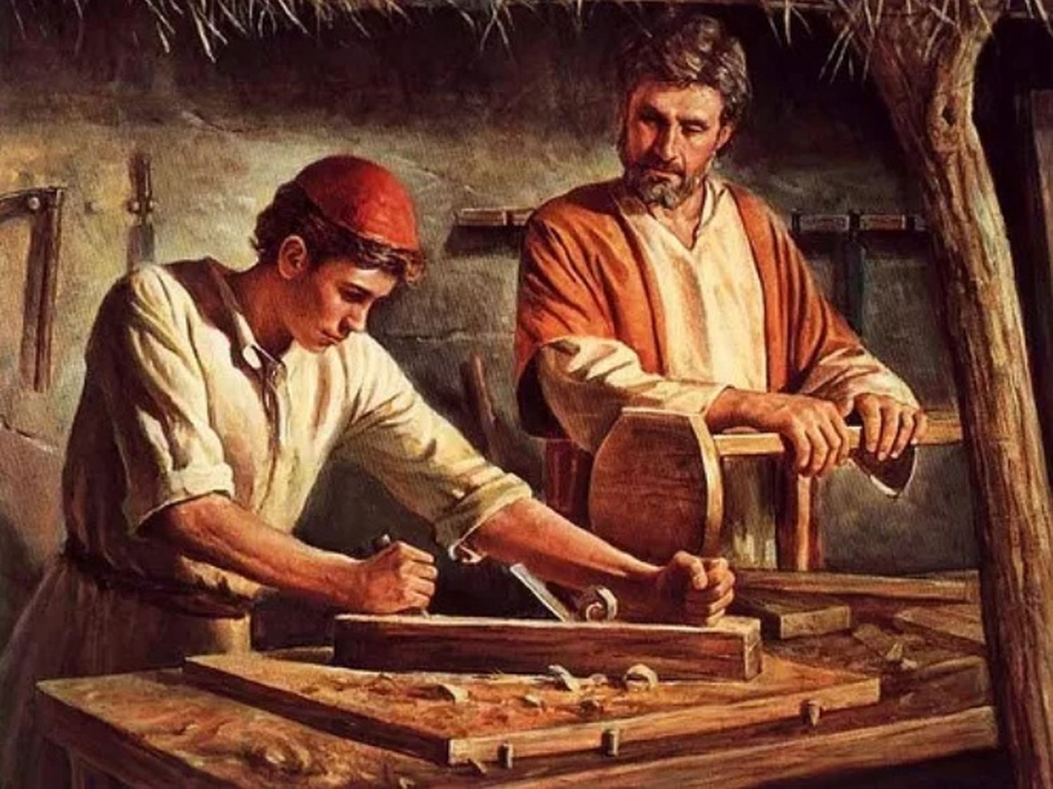 San José, Padre trabajador