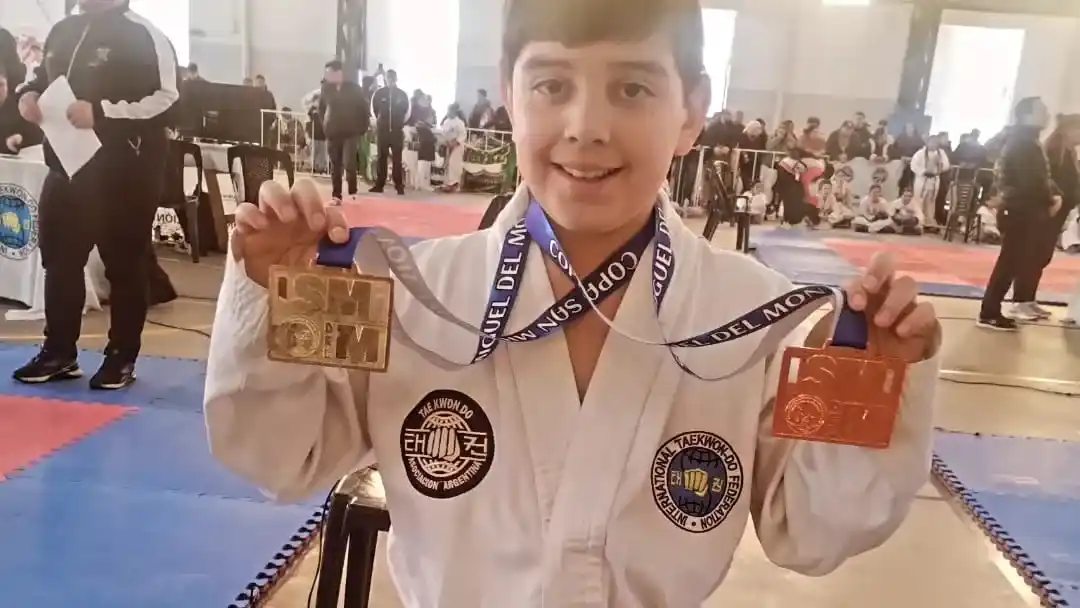 Debut. Bastian Lerra (I Dan) tras la competencia