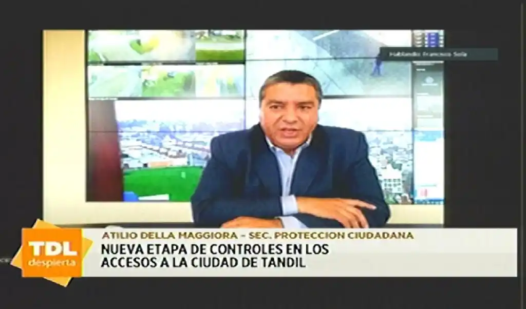 La instrumentación de la etapa de controles en los accesos a Tandil